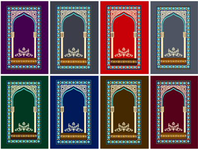 Luxus párnázott imaszőnyeg